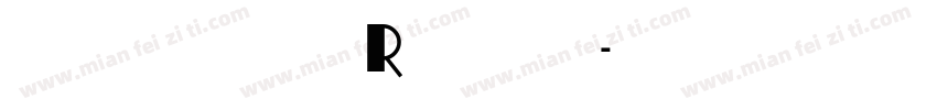 rose ruzaig Reqular字体转换